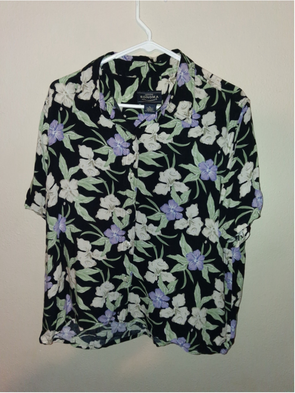 Sonoma womans Hawaiian shirt